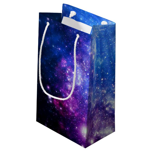 Galaxy Small Gift Bag (Back Angled)