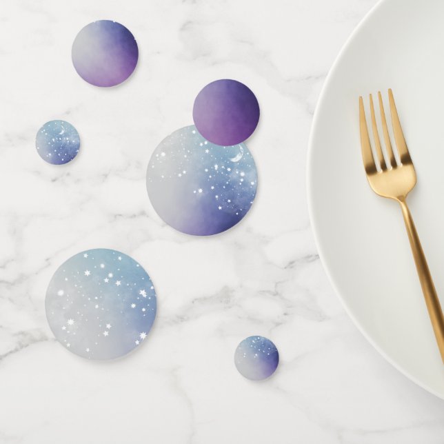 Galaxy Space Birthday Party Confetti (Group)