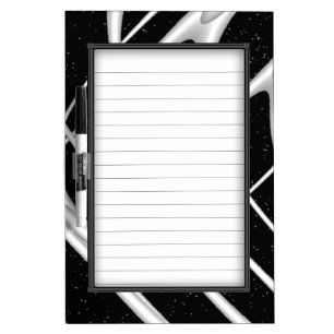 Galaxy Space Design Dry Erase Board