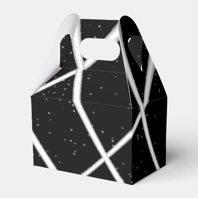 Galaxy Space Design Favor Boxes (Front Side)