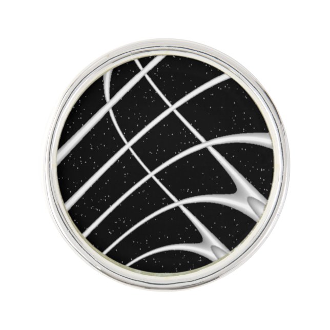 Galaxy Space Design Lapel Pin (Front)