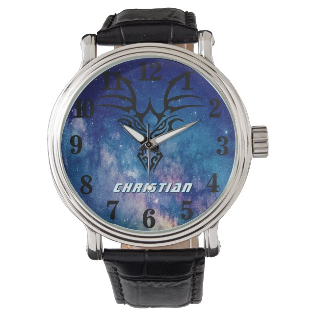 Galaxy space dragon name watch (Front)