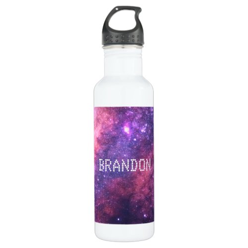 Galaxy Space Nebula Stars Sky Universe Astronomy Stainless Steel Water Bottle