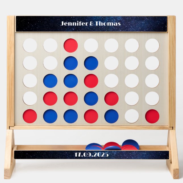 Galaxy Space Nebula Universe Stars Wedding  Fast Four (Front)