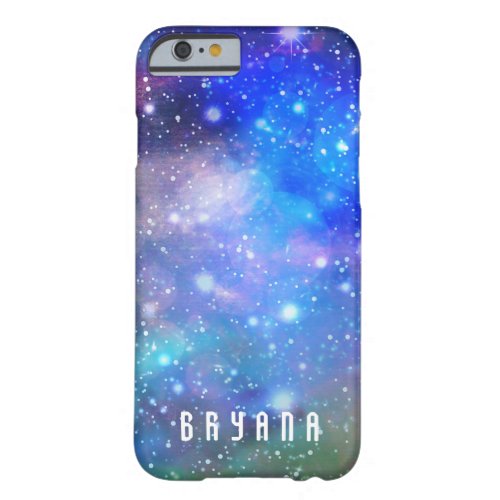 Galaxy Space Purple  Blue Fun Phone Case Cover