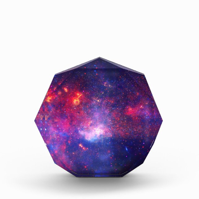 Galaxy Space Stars Universe Nebula Cosmos Acrylic Award (Front)
