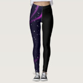 Pink and Purple Galaxy Design Leggings for Sale by Roxx Inc