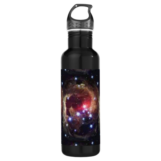 Galaxy Stainless Steel Stainless Steel Water Bottle (Front)