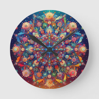 GALAXY STAR ROUND CLOCK