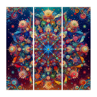 GALAXY STAR TRIPTYCH