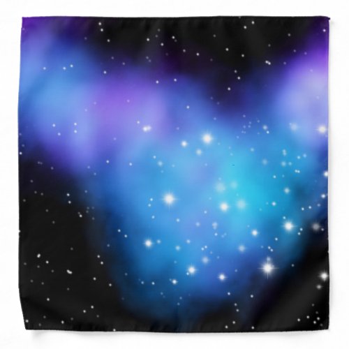 Galaxy Starlight Space Clouds Bandana