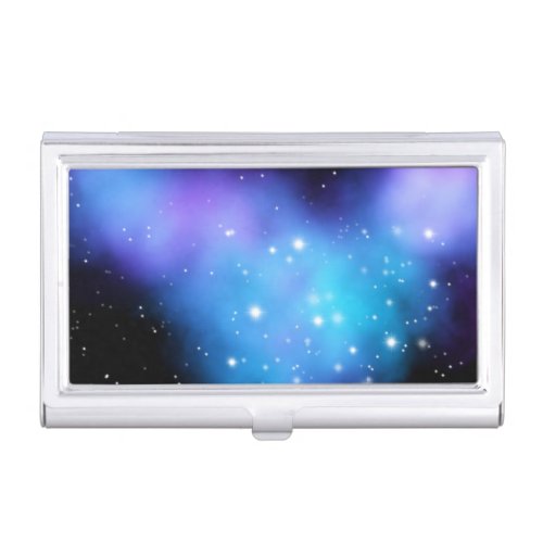 Galaxy Starlight Space Clouds Business Card Case