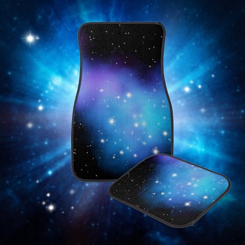 Galaxy Starlight Space Clouds Car Floor Mat