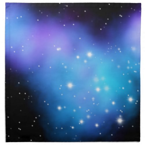 Galaxy Starlight Space Clouds Cloth Napkin