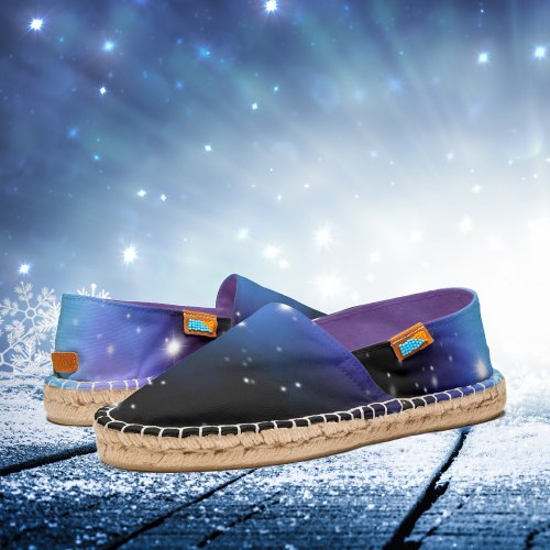 Galaxy Starlight Space Clouds Espadrilles