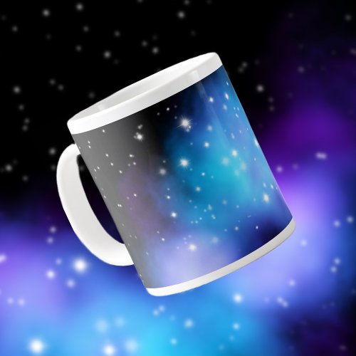 Galaxy Starlight Space Clouds Giant Coffee Mug