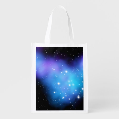 Galaxy Starlight Space Clouds Grocery Bag