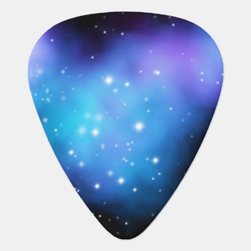 Galaxy Starlight Space Clouds Guitar Pick