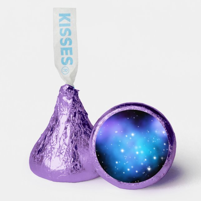 Galaxy Starlight Space Clouds Hershey®'s Kisses® (Front)