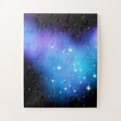 Galaxy Starlight Space Clouds Jigsaw Puzzle