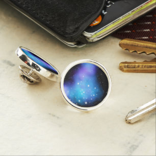 Galaxy Starlight Space Clouds Lapel Pin