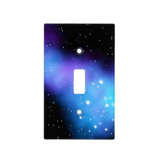 Galaxy Starlight Space Clouds Light Switch Cover (Front)
