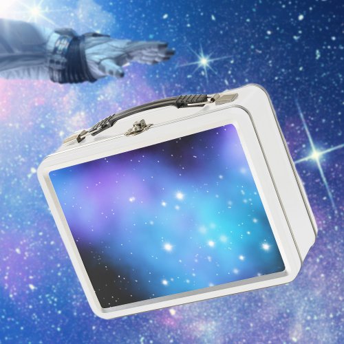 Galaxy Starlight Space Clouds Metal Lunch Box