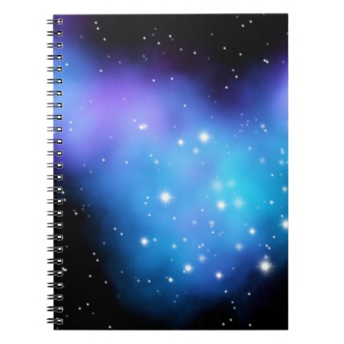 Galaxy Starlight Space Clouds Notebook