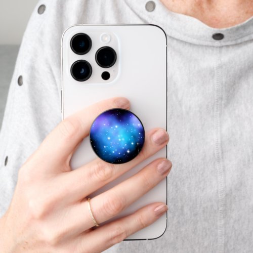 Galaxy Starlight Space Clouds PopSocket