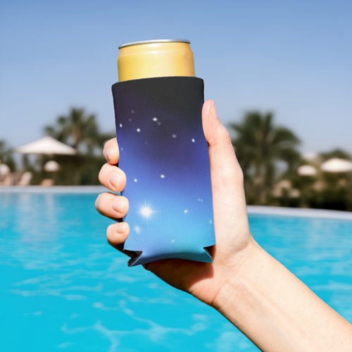 Galaxy Starlight Space Clouds Seltzer Can Cooler