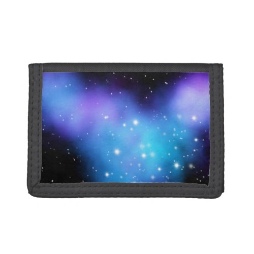 Galaxy Starlight Space Clouds Trifold Wallet