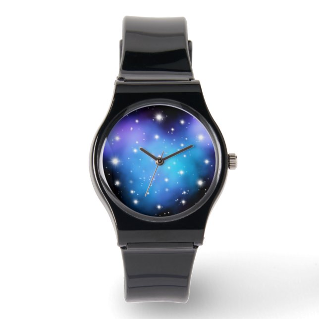 Galaxy Starlight Space Clouds Watch (Front)