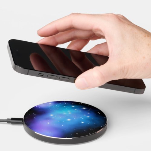 Galaxy Starlight Space Clouds Wireless Charger