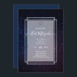 Galaxy Starry Night BAT MITZVAH Agate Invitation<br><div class="desc">Congratulations! For assistance editing or customizing your special event item, please use the page options to access Zazzle's *** FREE LIVE DESIGNER SERVICE. *** NOTE: This store carries a large selection of low-budget items that are extremely affordable; however, they may not be the size/thickness or include all of the features associated...</div>