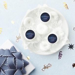 Galaxy Starry Night Celestial Stars Wedding Paper Life Saver® Mints