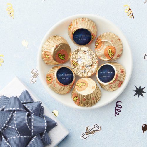 Galaxy Starry Night Celestial Stars Wedding Paper Reeses Peanut Butter Cups