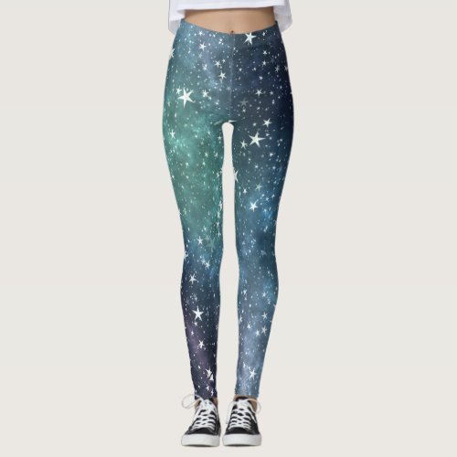 Galaxy Starry Night Leggings