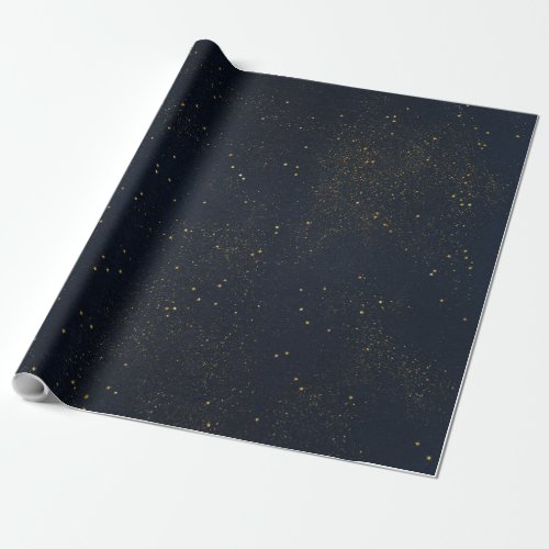 Galaxy Starry Night Light Abstract Pattern 16 Wrapping Paper
