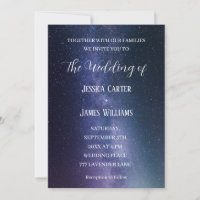 Galaxy Starry Night Outer Space Universe Wedding 