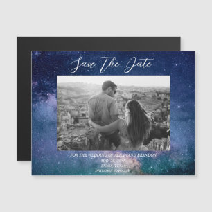 Galaxy Starry Night Stars Celestial Wedding Magnet