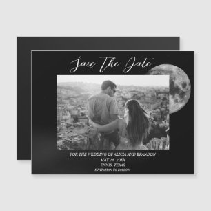 Galaxy Starry Night Stars Sky Wedding Moon Magnet