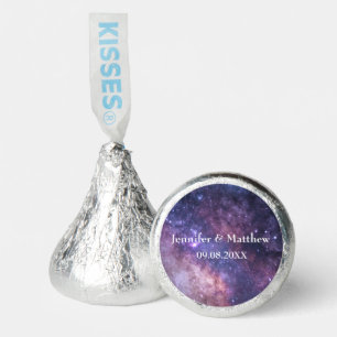 Galaxy Starry Night Universe Stars Sky Wedding  Hershey®'s Kisses®