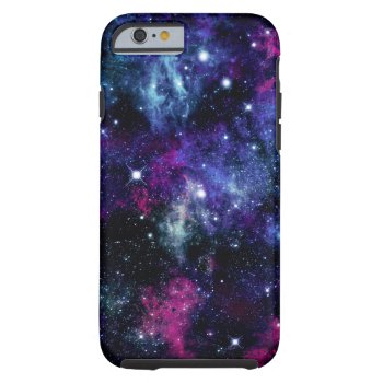 Galaxy Stars 3 Tough Iphone 6 Case by OrganicSaturation at Zazzle