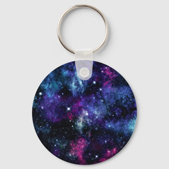 Galaxy Stars 3 Keychain (Front)