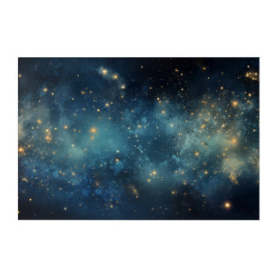 Galaxy Stars and Nebula Acrylic Wall Art