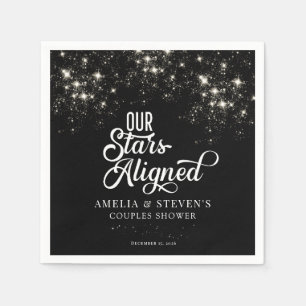 Galaxy Stars   Couples Shower Napkins