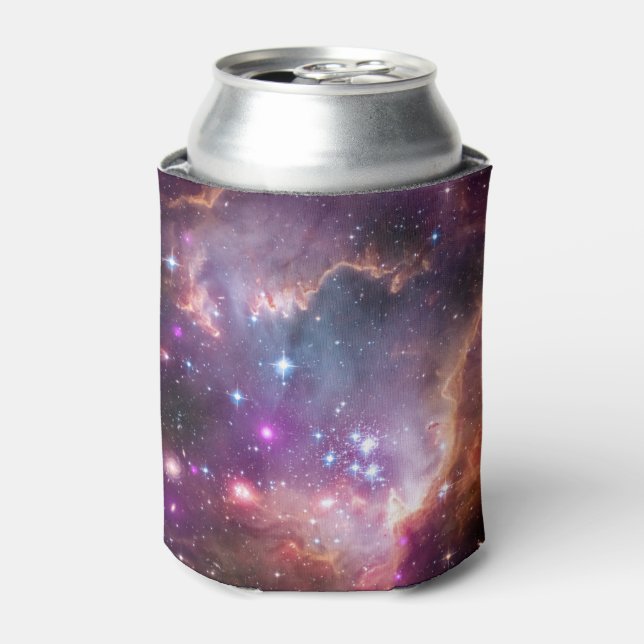 Galaxy stars nebula space hipster star photo can cooler (Can Front)