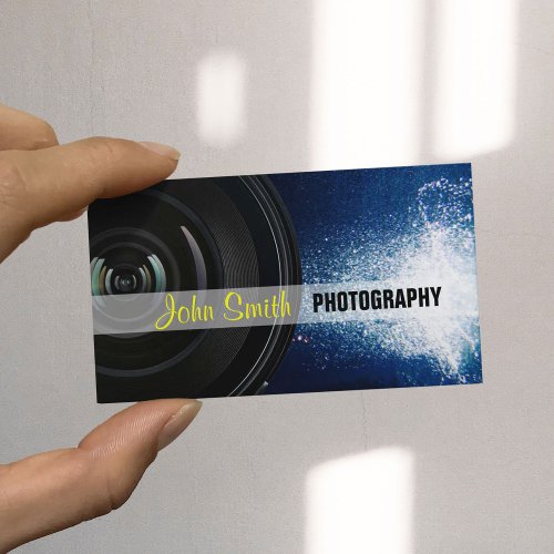 Galaxy stars photography business card