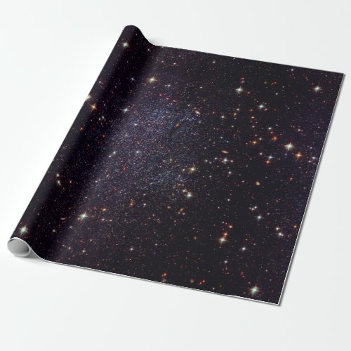 Galaxy Stars Space Geek Wrapping Paper