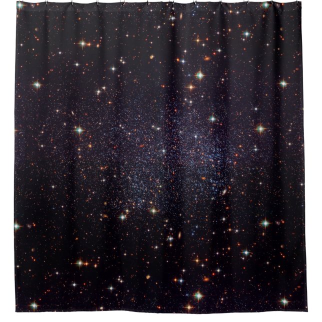 Galaxy Stars Space Shower Curtain (Front)